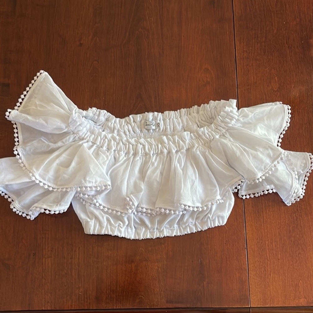 Charo Ruiz Ibiza white Cata top size xs!!